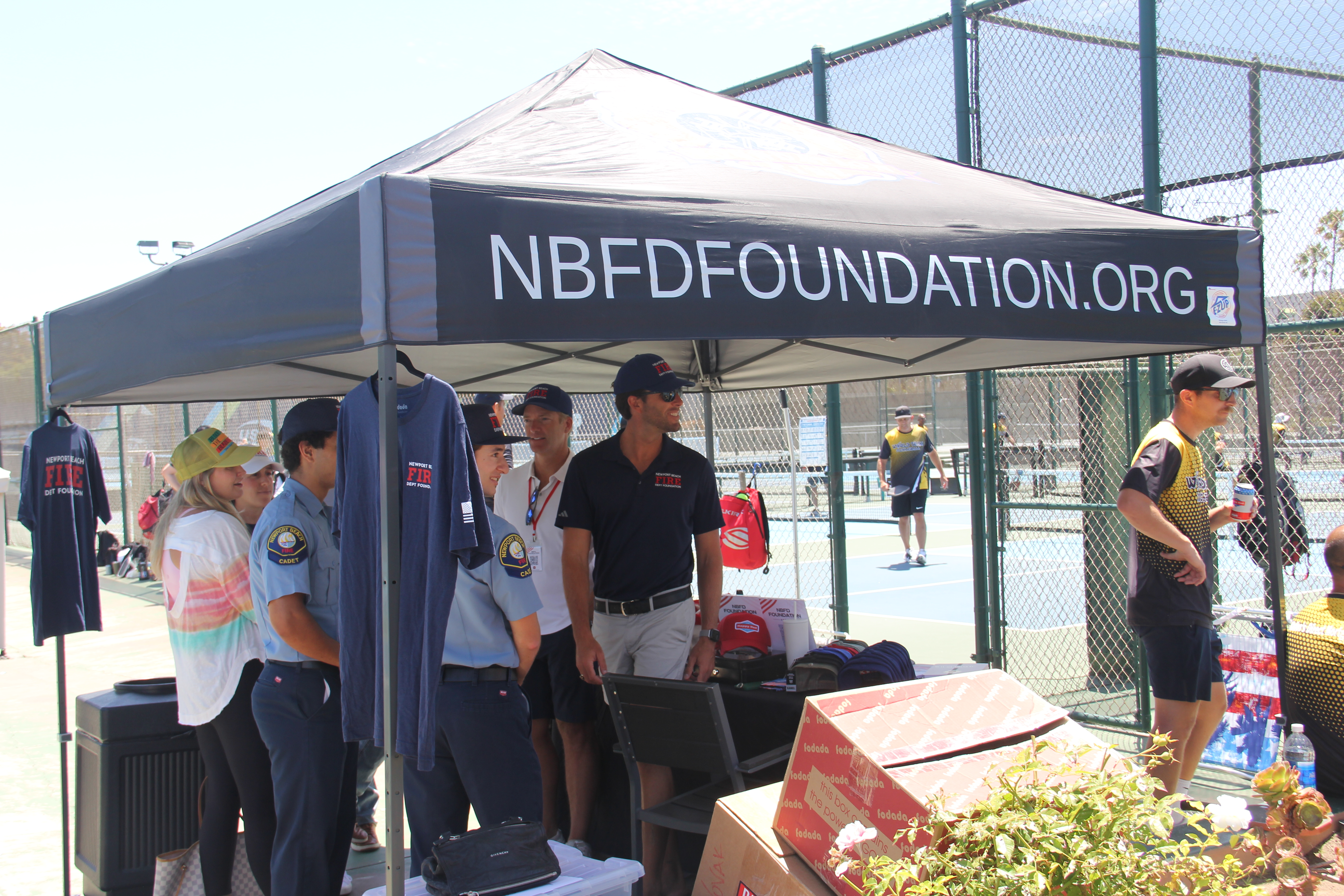 WTP sponsors in action at event