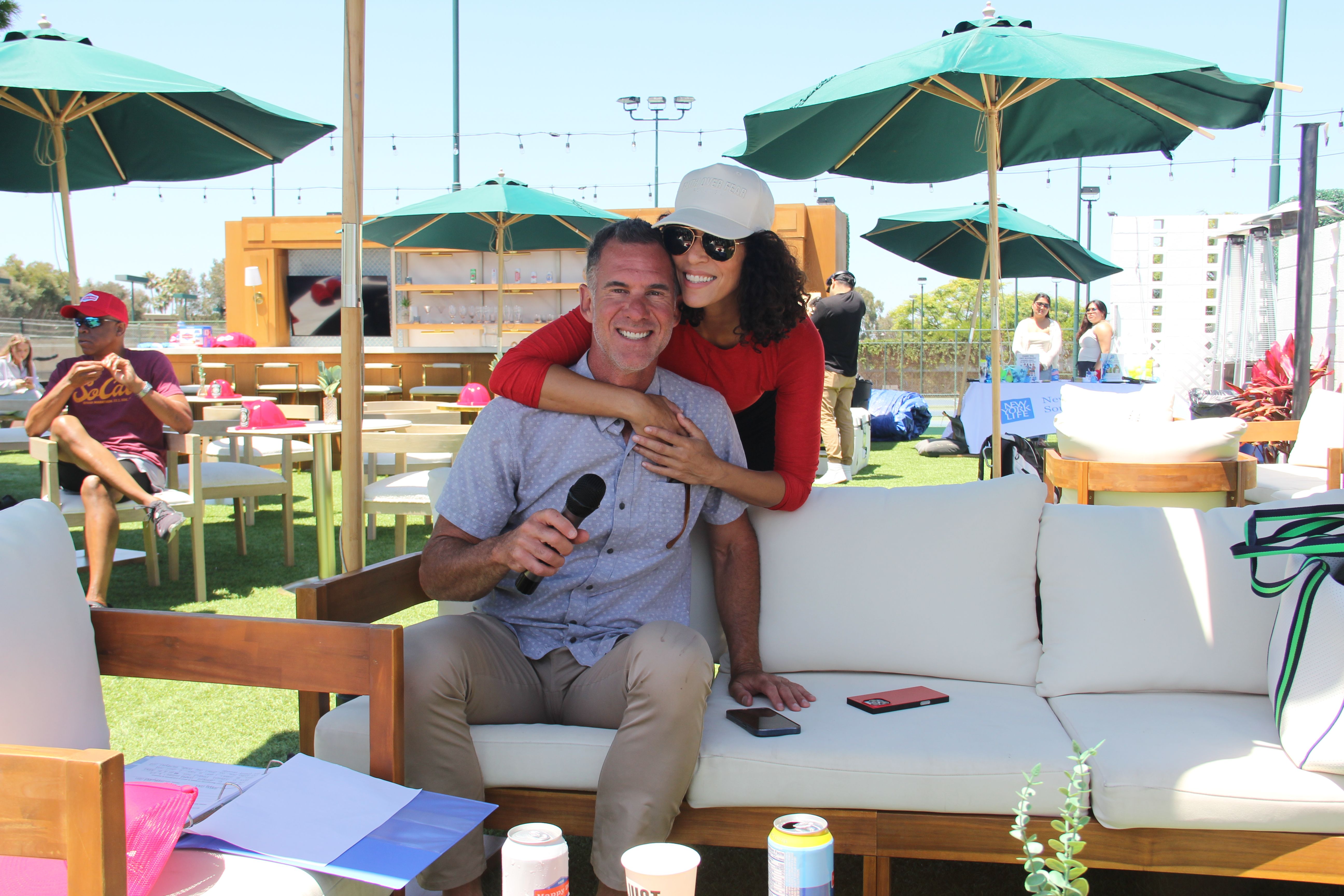 WTP sponsors in action at event